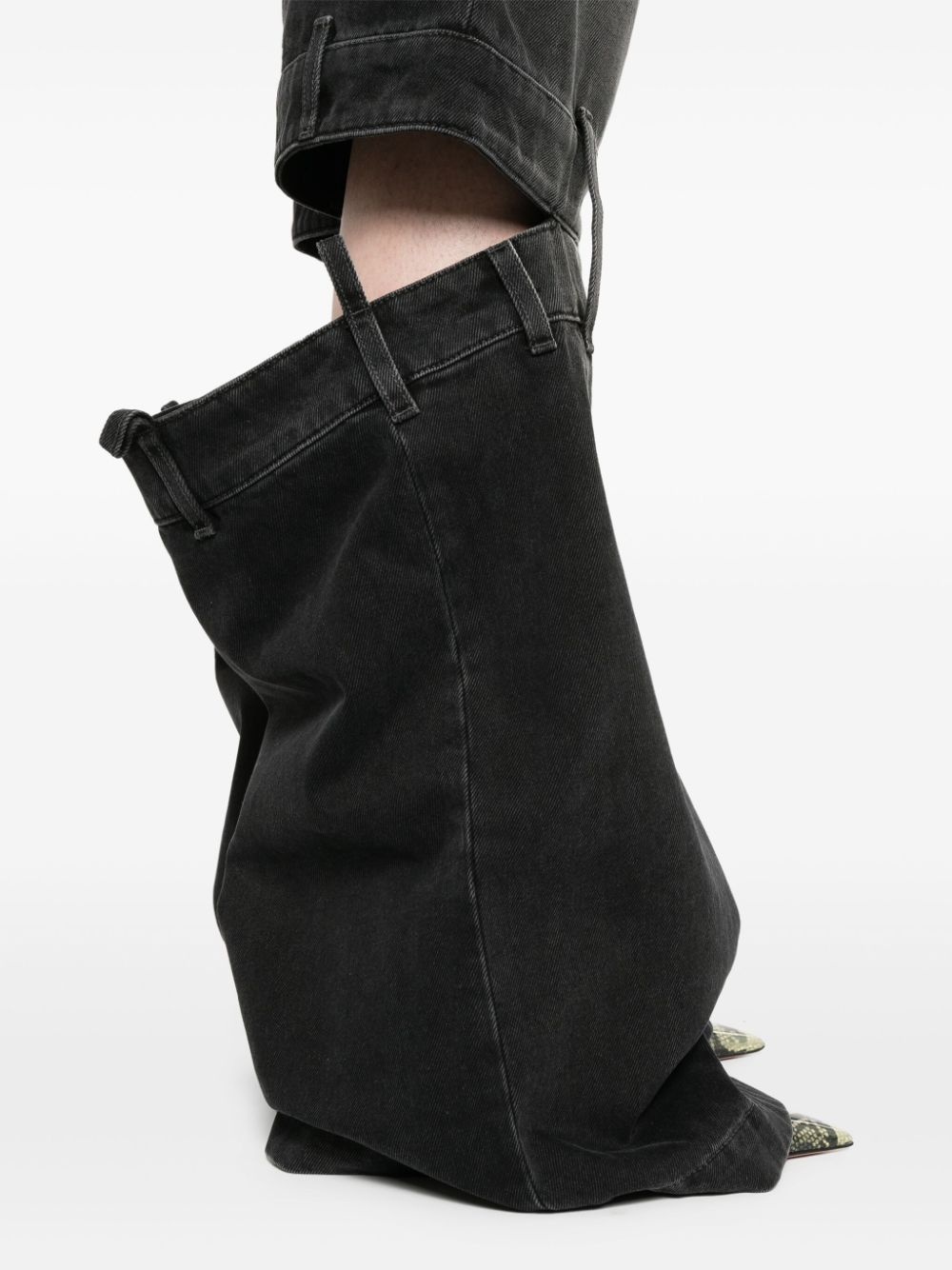 Lunghi high-rise wide-leg jeans - 5