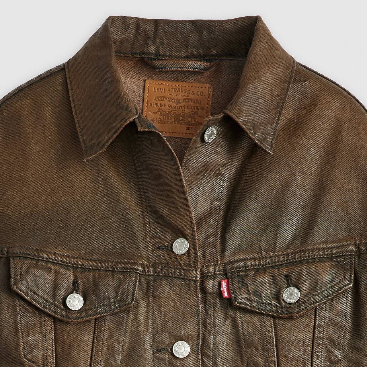 SHRUNKEN '90S TRUCKER JACKET - 6
