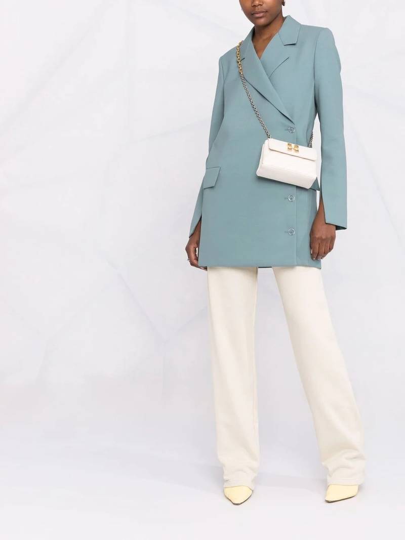 Off-White Cardbox wrap blazer outlook