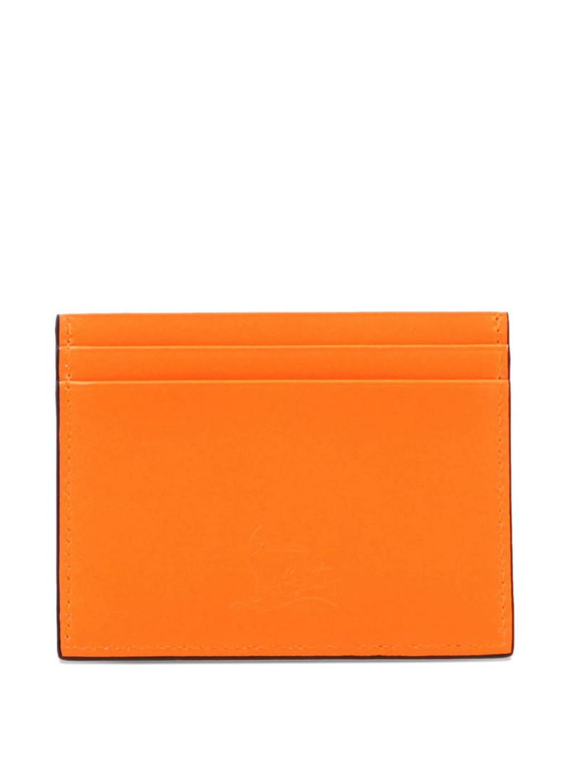 Christian Louboutin Kios studded leather card holder outlook