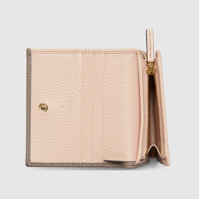 GG Marmont pink interior card case 6