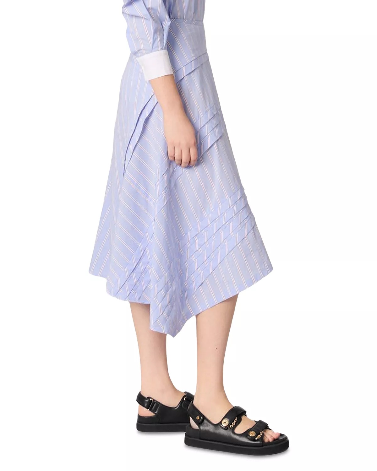 Striped Maxi Skirt - 4