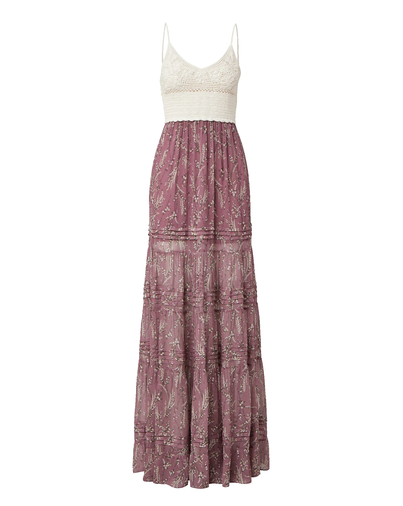 JOSIANE FLORAL MAXI DRESS - 1