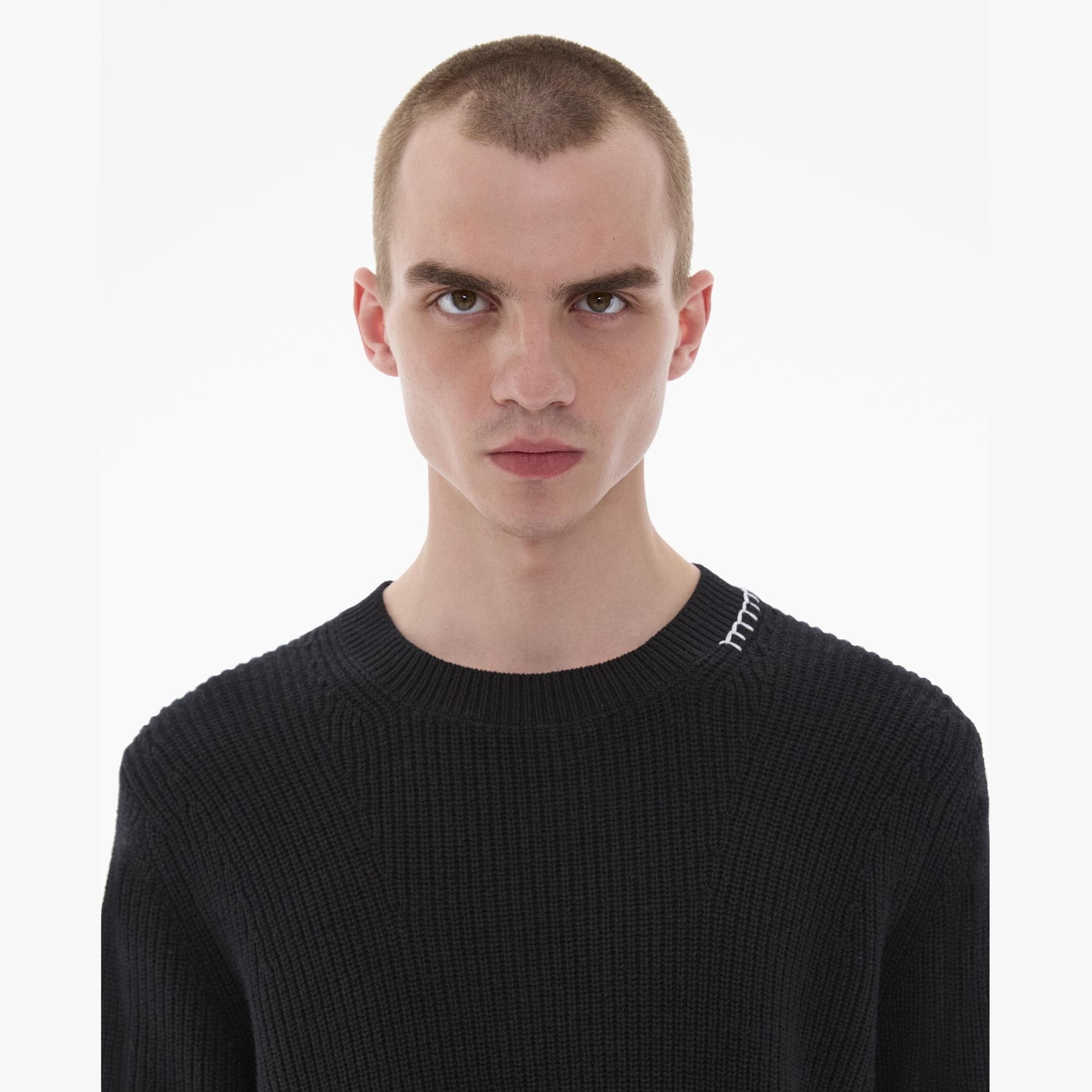 EMBROIDERED CREWNECK SWEATER - 7