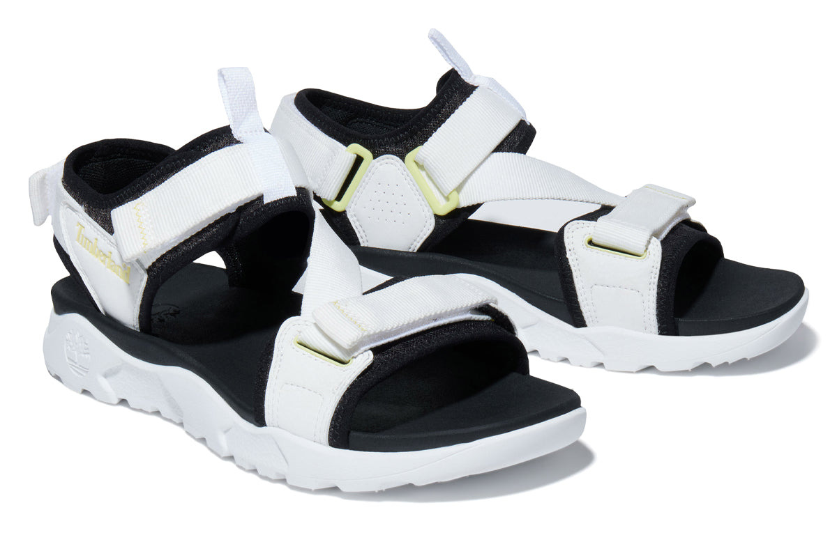 Timberland Ripcord Double-Strap Sandals 'White Black' A2ADP100 - 4