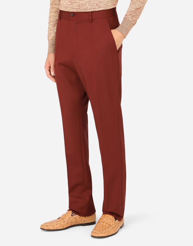 Stretch wool pants - 4