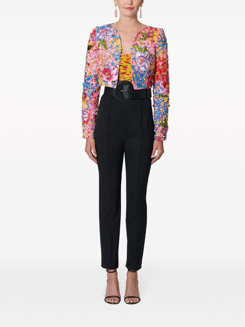 CAROLINA HERRERA high-waisted wool trousers outlook
