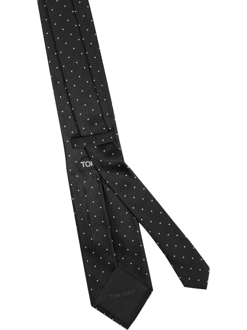 TOM FORD polka dot tie outlook