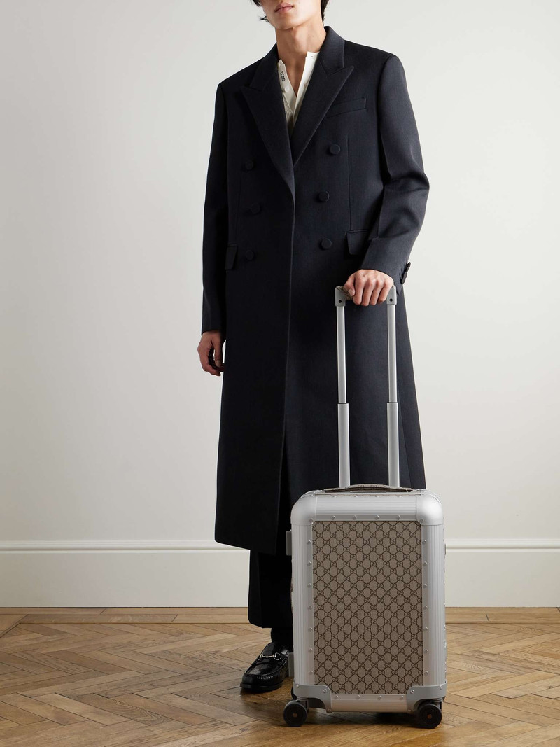 GUCCI + FPM Milano 53cm Monogrammed Coated-Canvas and Aluminium Suitcase outlook