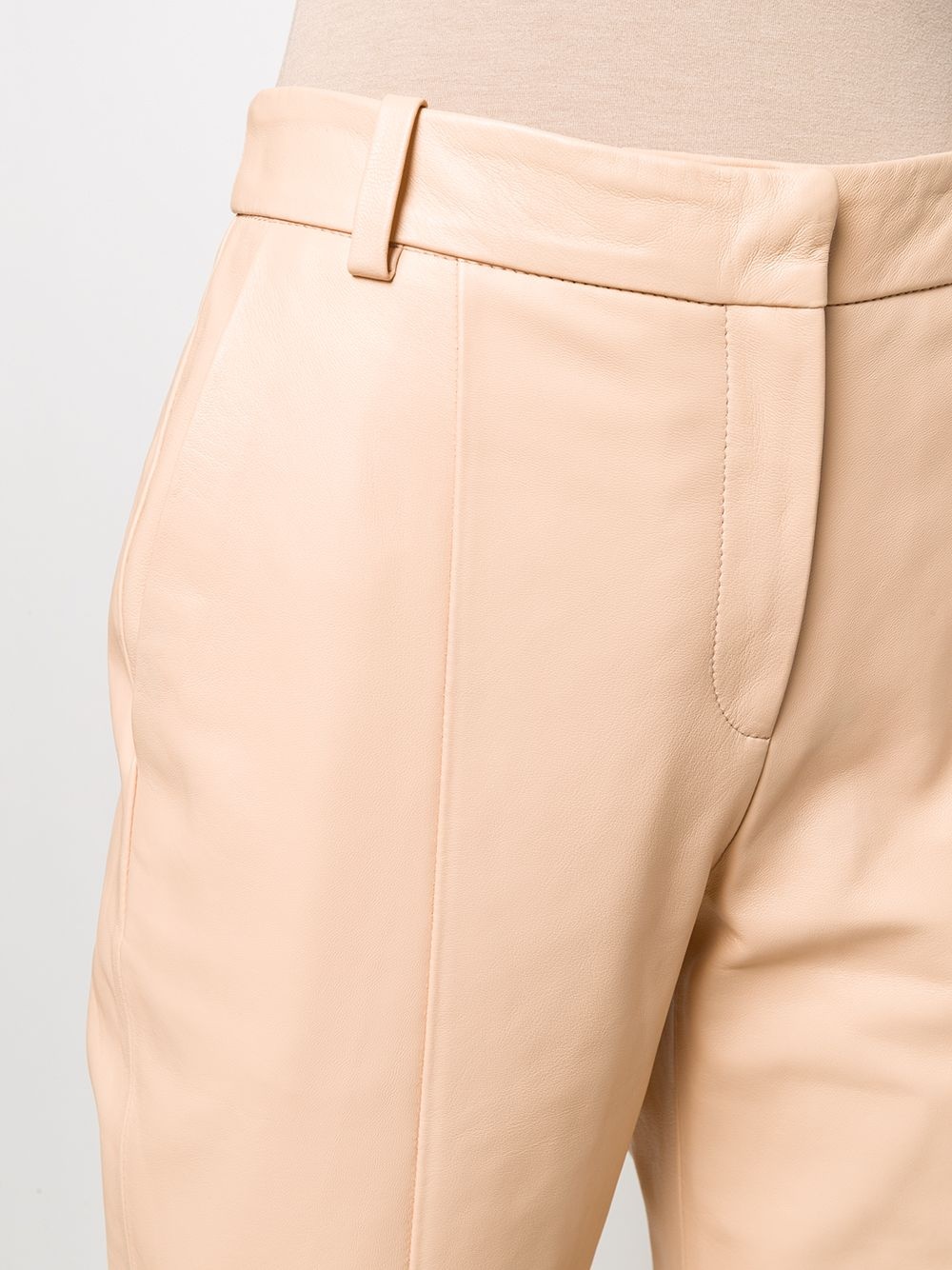 front zip detail trousers - 5