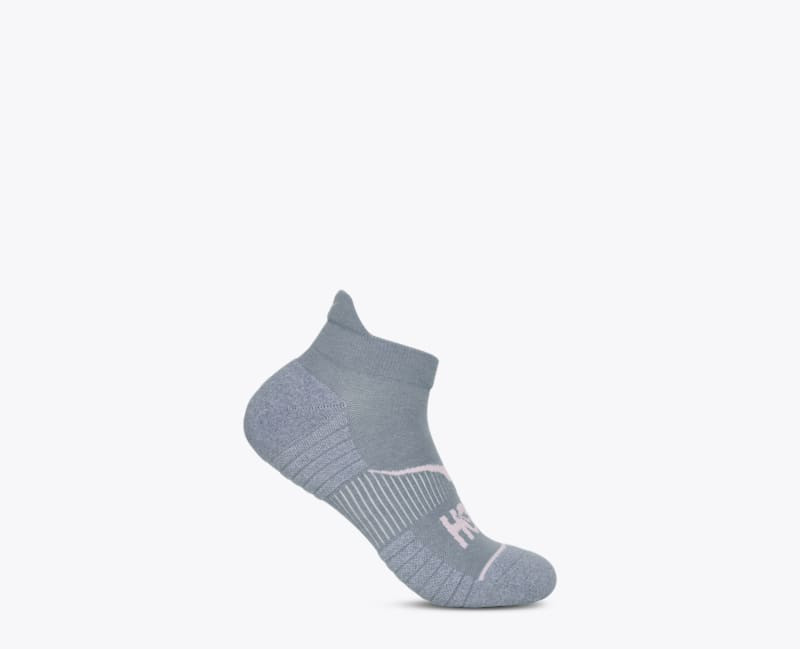 No-Show Run Sock in Washed Blue 1