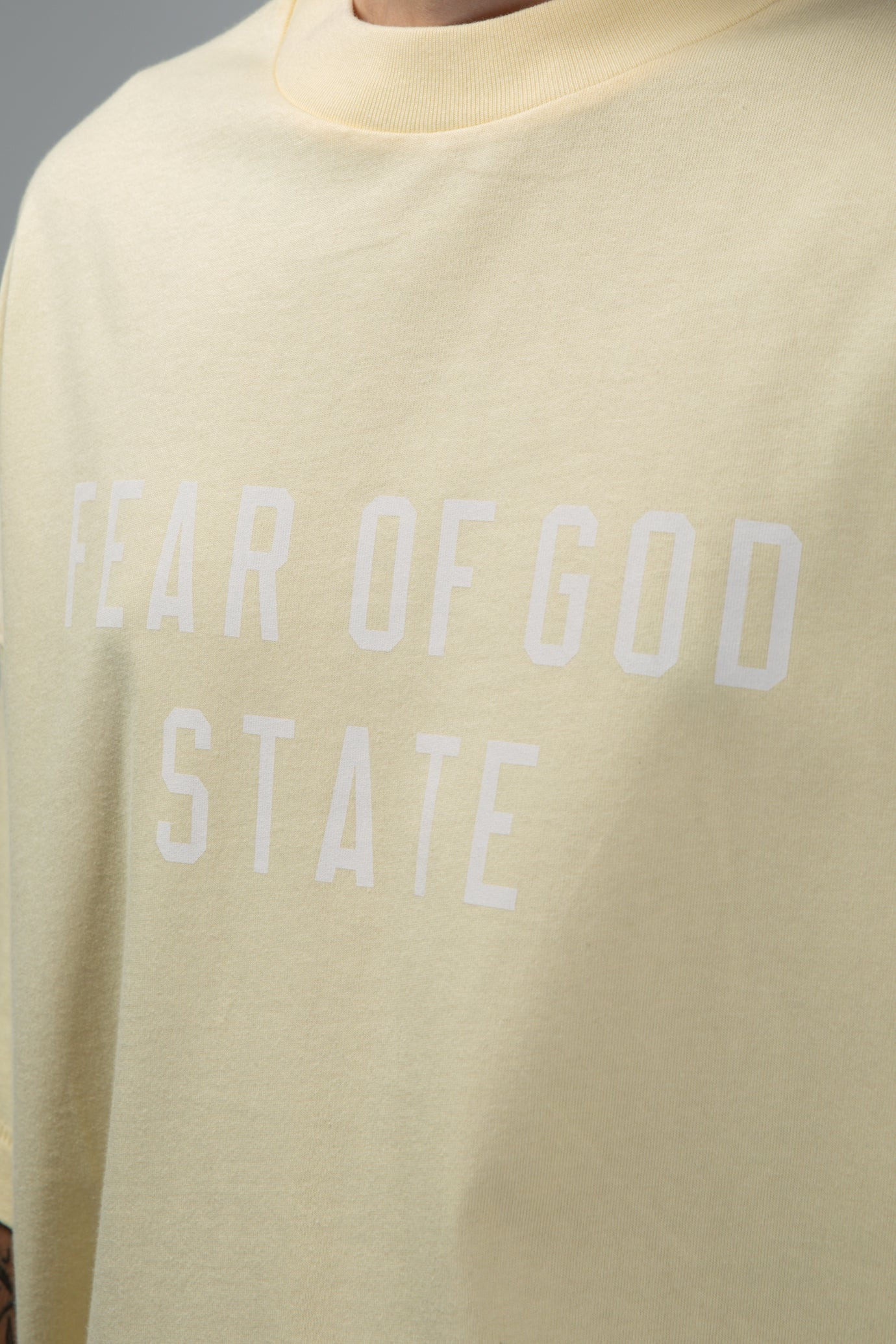 90s Fit T-Shirt Garden Yellow - 5