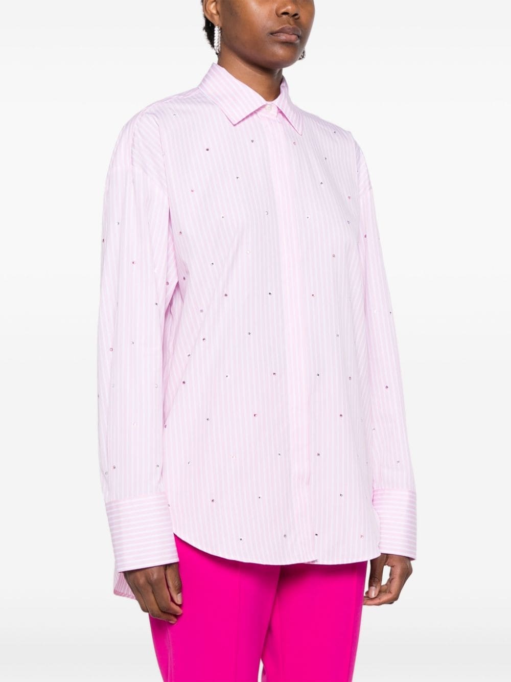 rhinestone-embellished shirt - 3