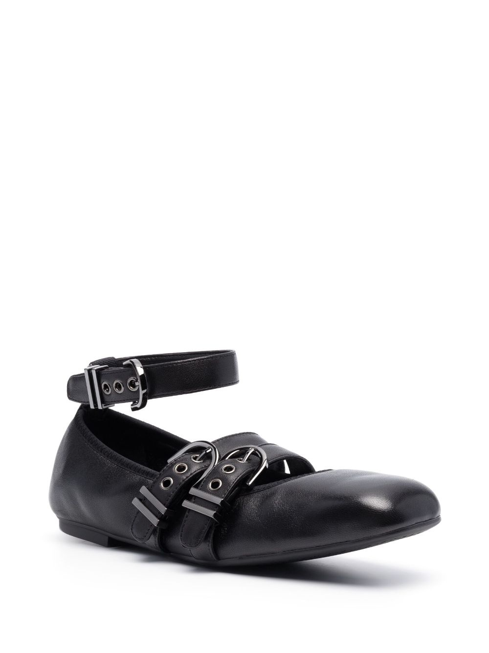 Maverick leather ballerina shoes - 2