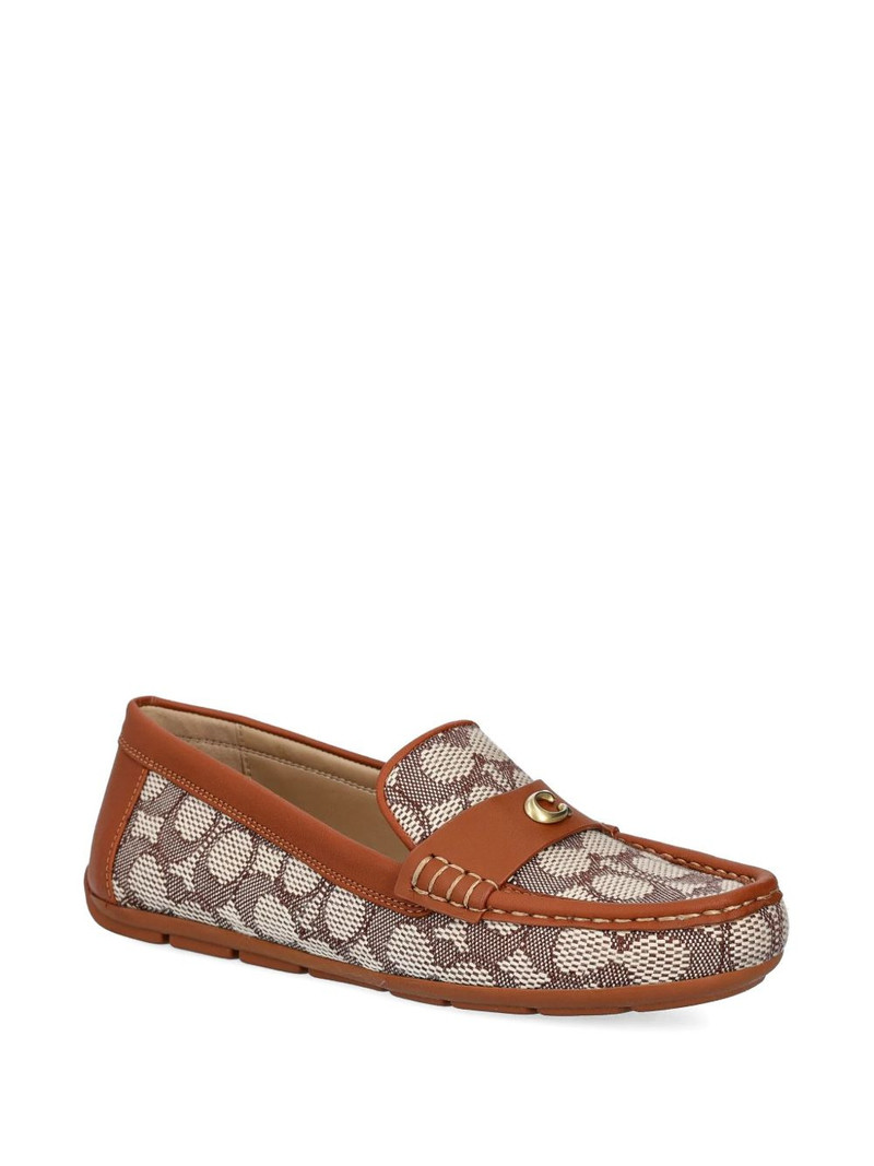 COACH leather loafers outlook