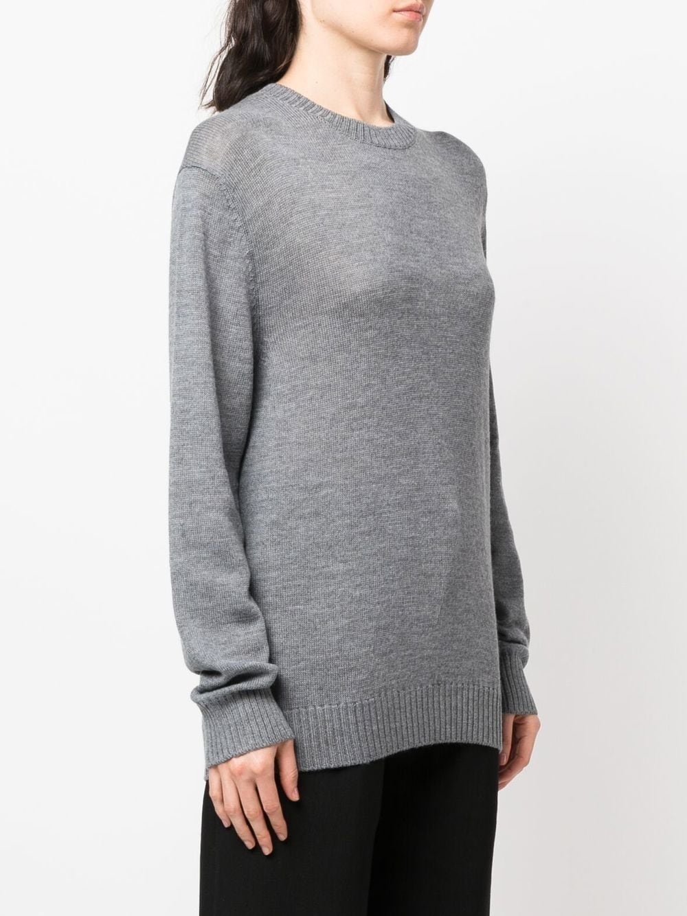 fine-knit wool jumper - 3