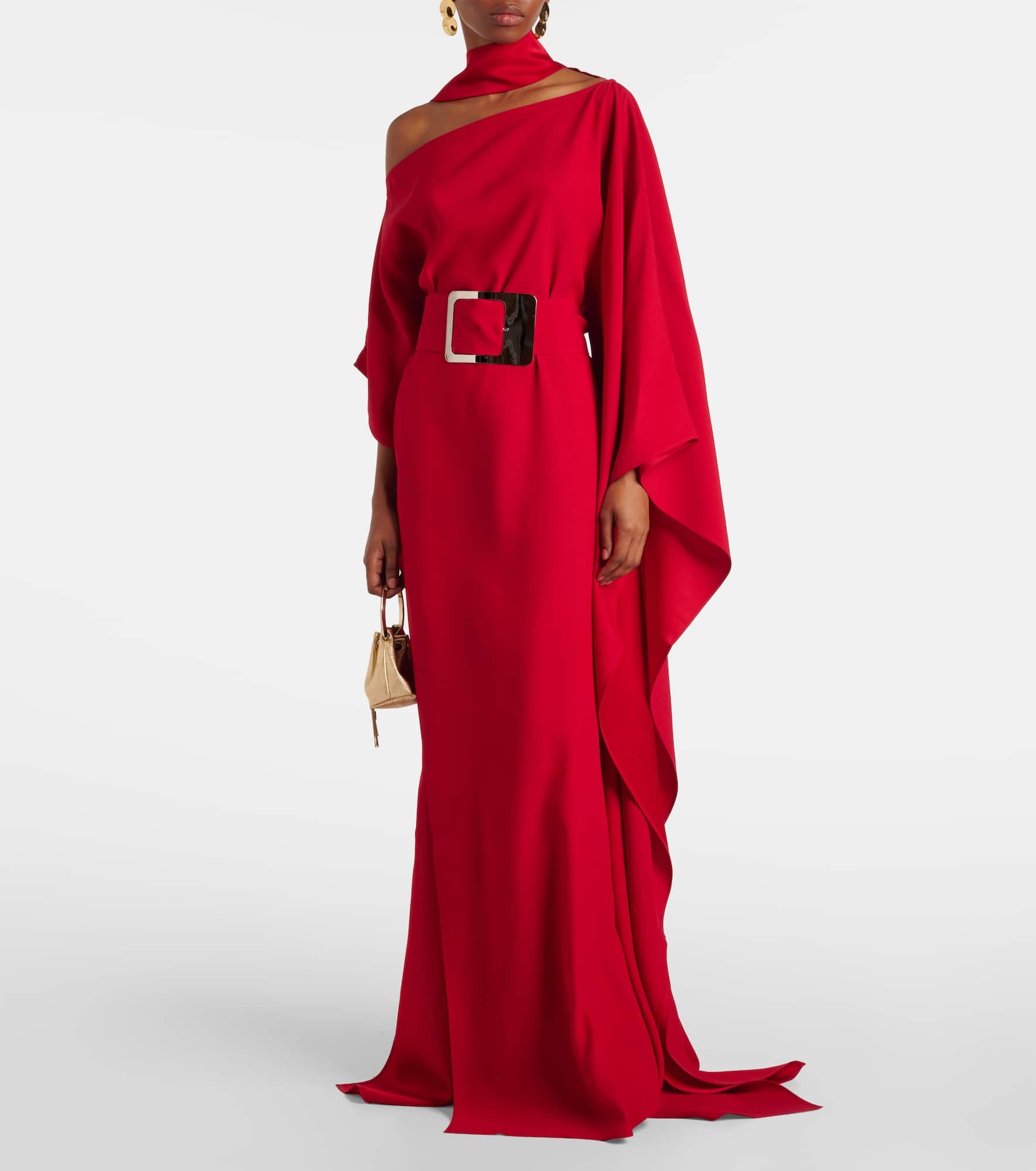 Taylor crêpe cady maxi dress - 2