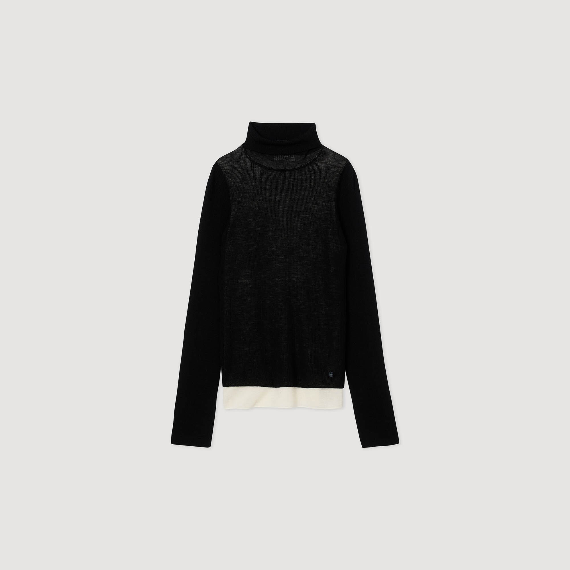 LAYERED TURTLENECK SWEATER - 6
