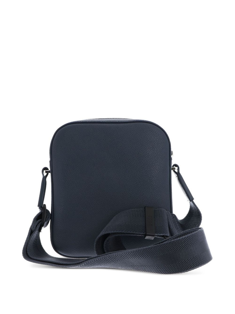 BOSS debossed logo messenger bag outlook