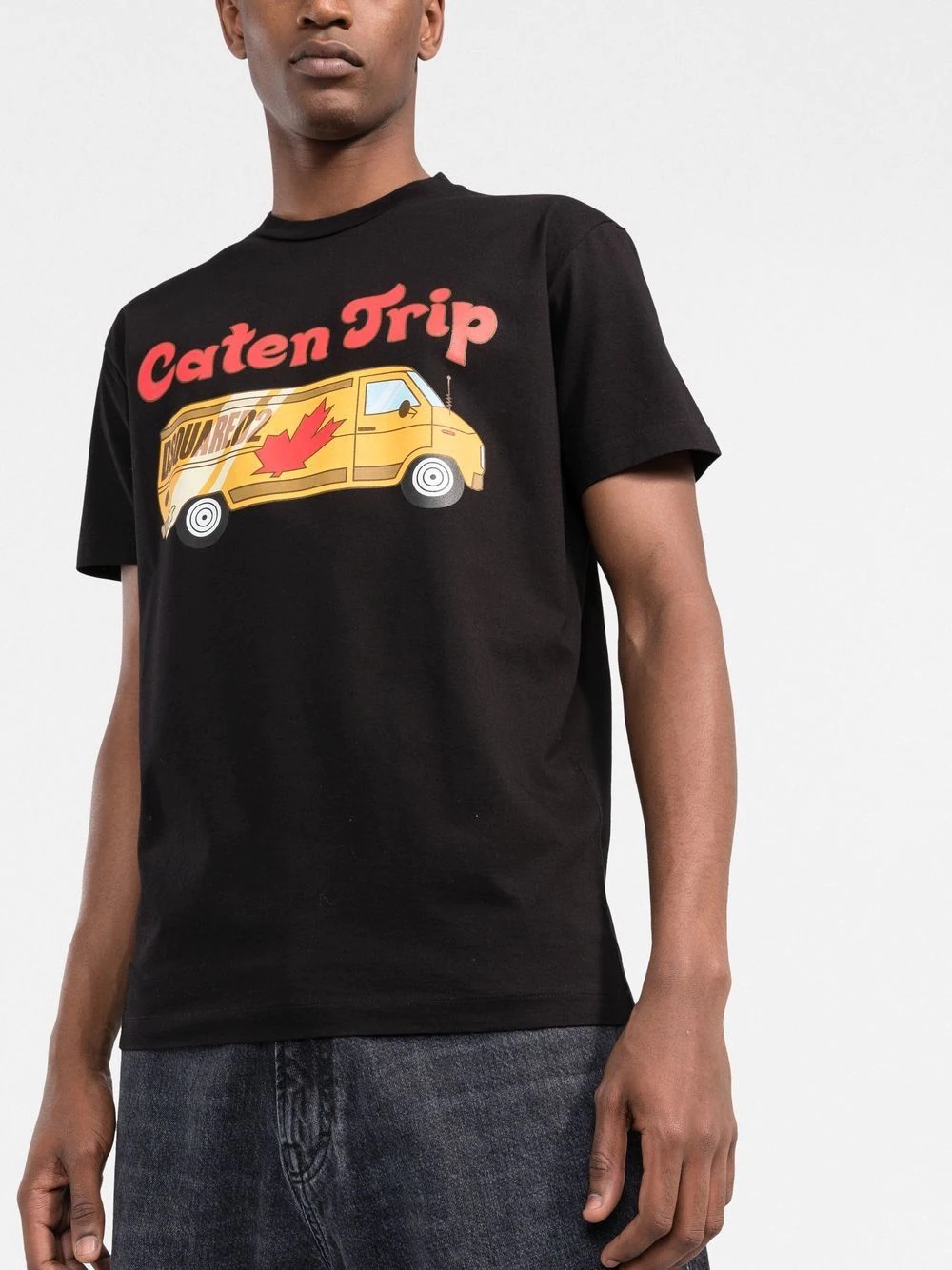 graphic-print cotton T-shirt - 3