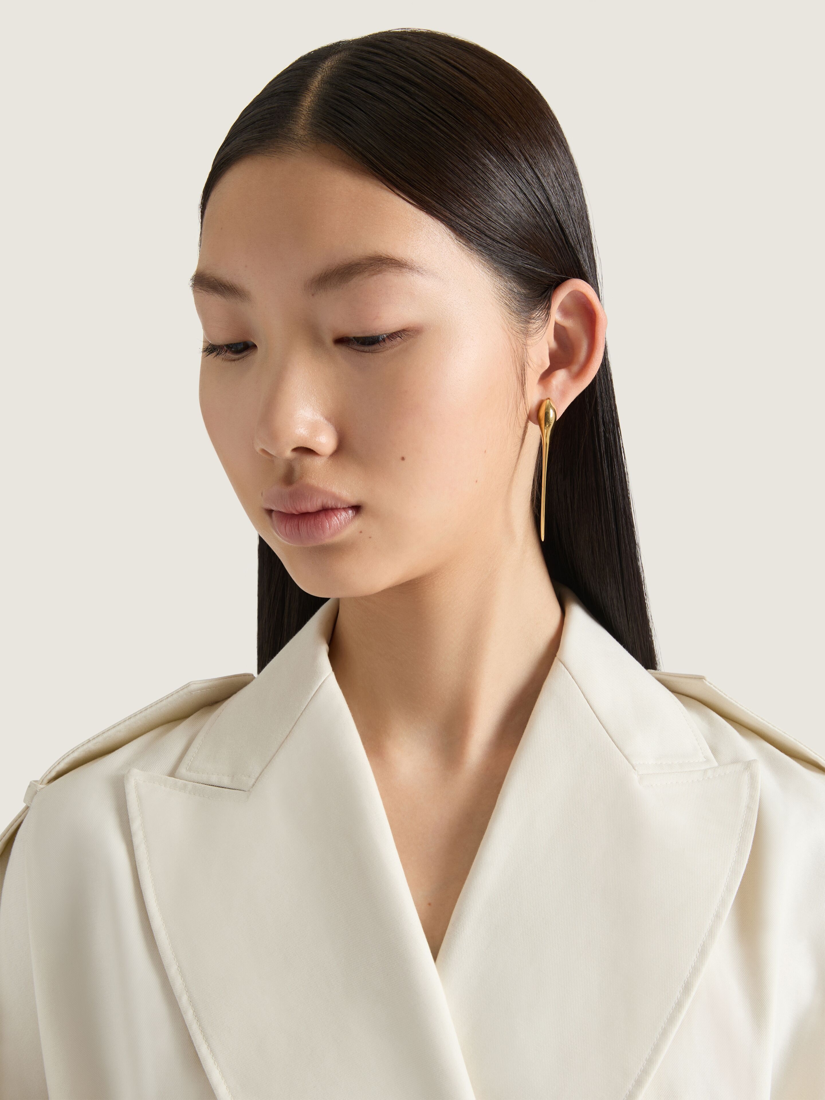 MAPLE SEED EARRINGS IN METAL - 2