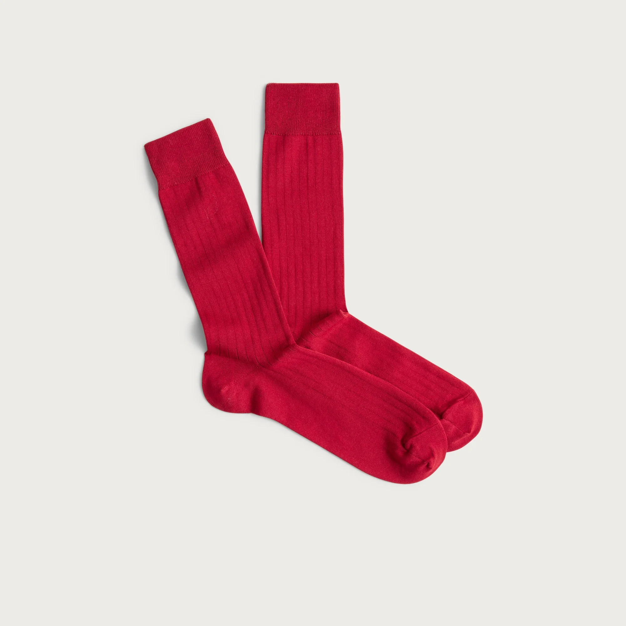 Ribbed dress socks - 1