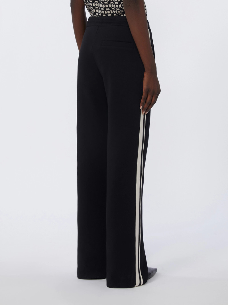 VENTO Cotton jersey trousers - BLACK 4