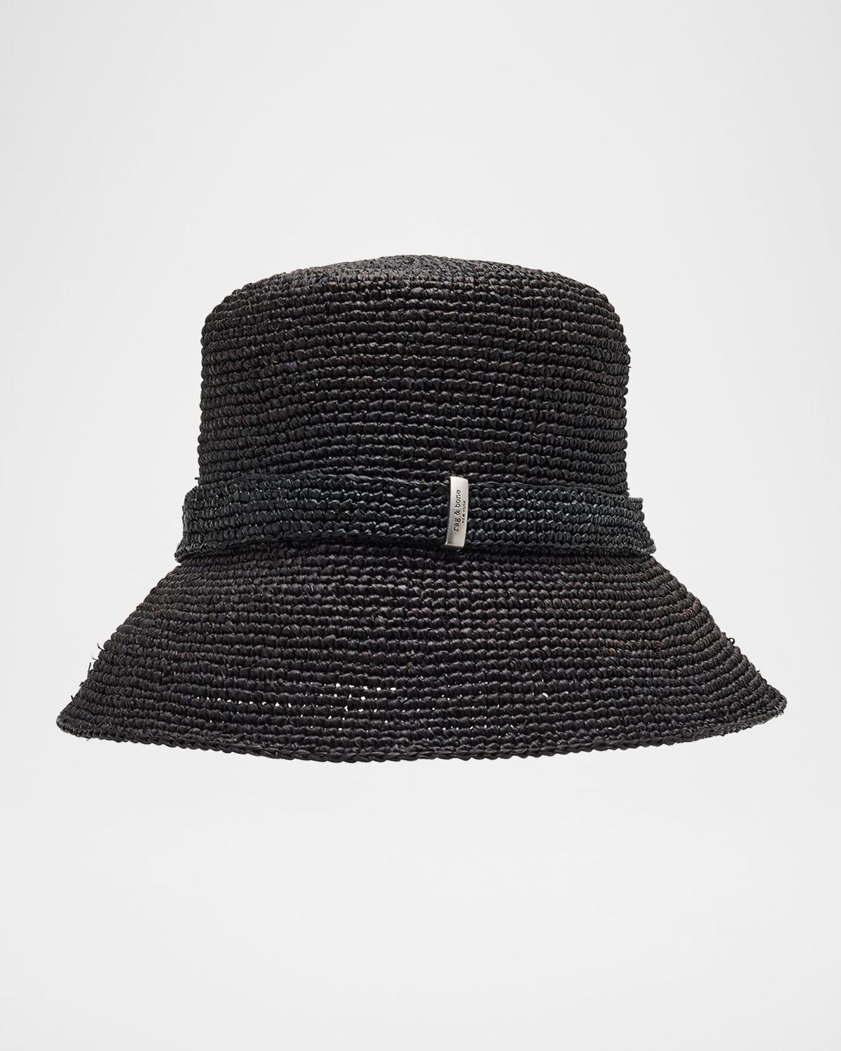 Lela Raffia Rollable Bucket Hat - 1