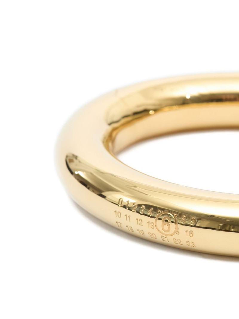 polished-finish bangle 5