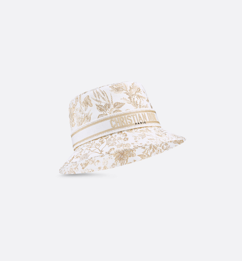 D-Bobby Millefiori Small-Brim Bucket Hat 4
