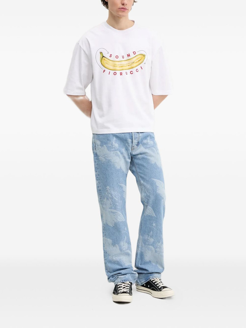 FIORUCCI banana-print T-shirt outlook