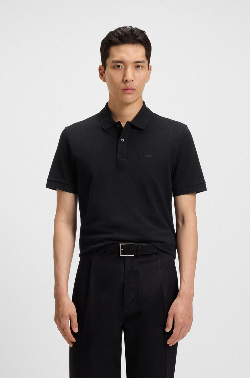 PALLAS REGULAR-FIT POLO SHIRT IN COTTON WITH EMBROIDERED LOGO 2