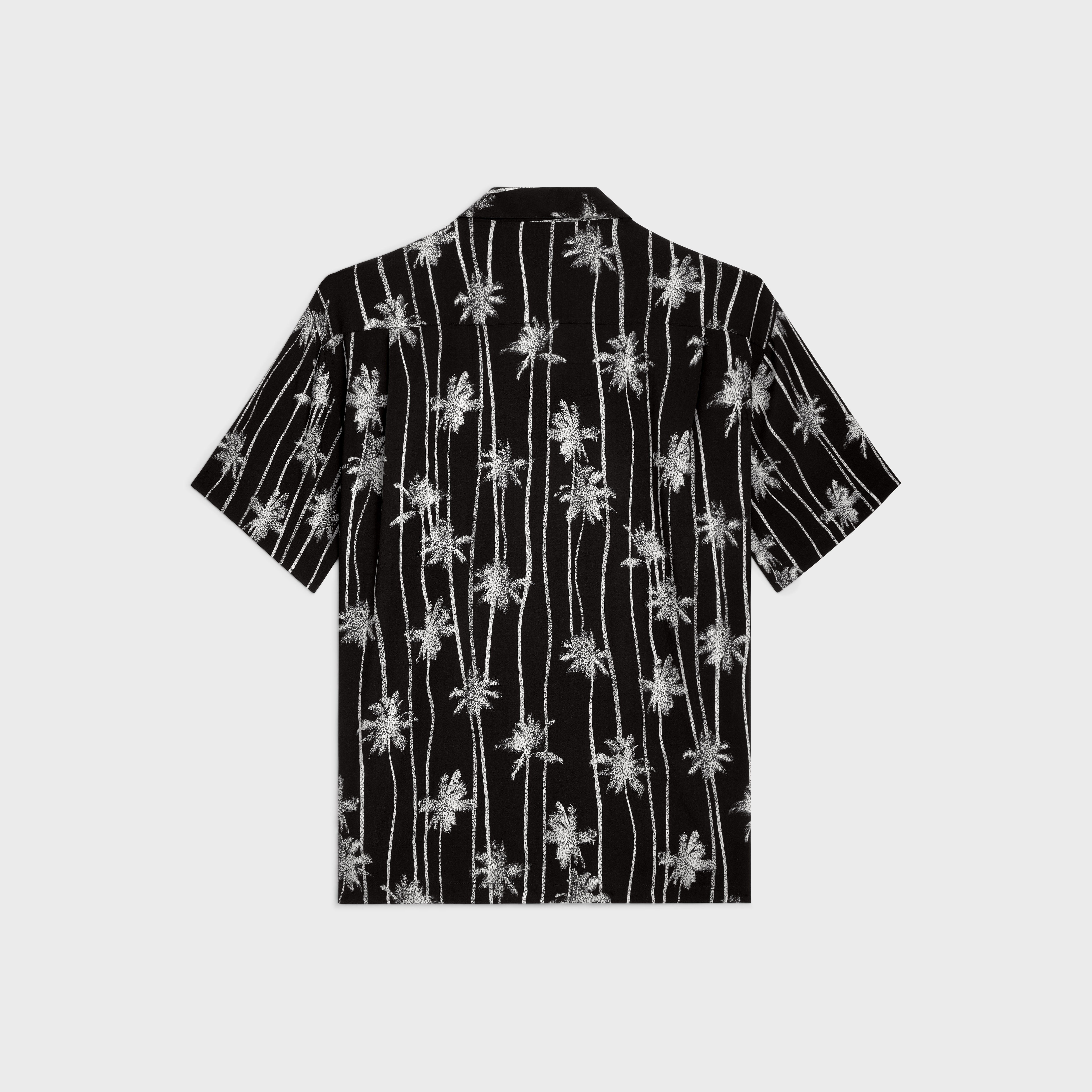 hawaiian shirt in printed viscose - 2