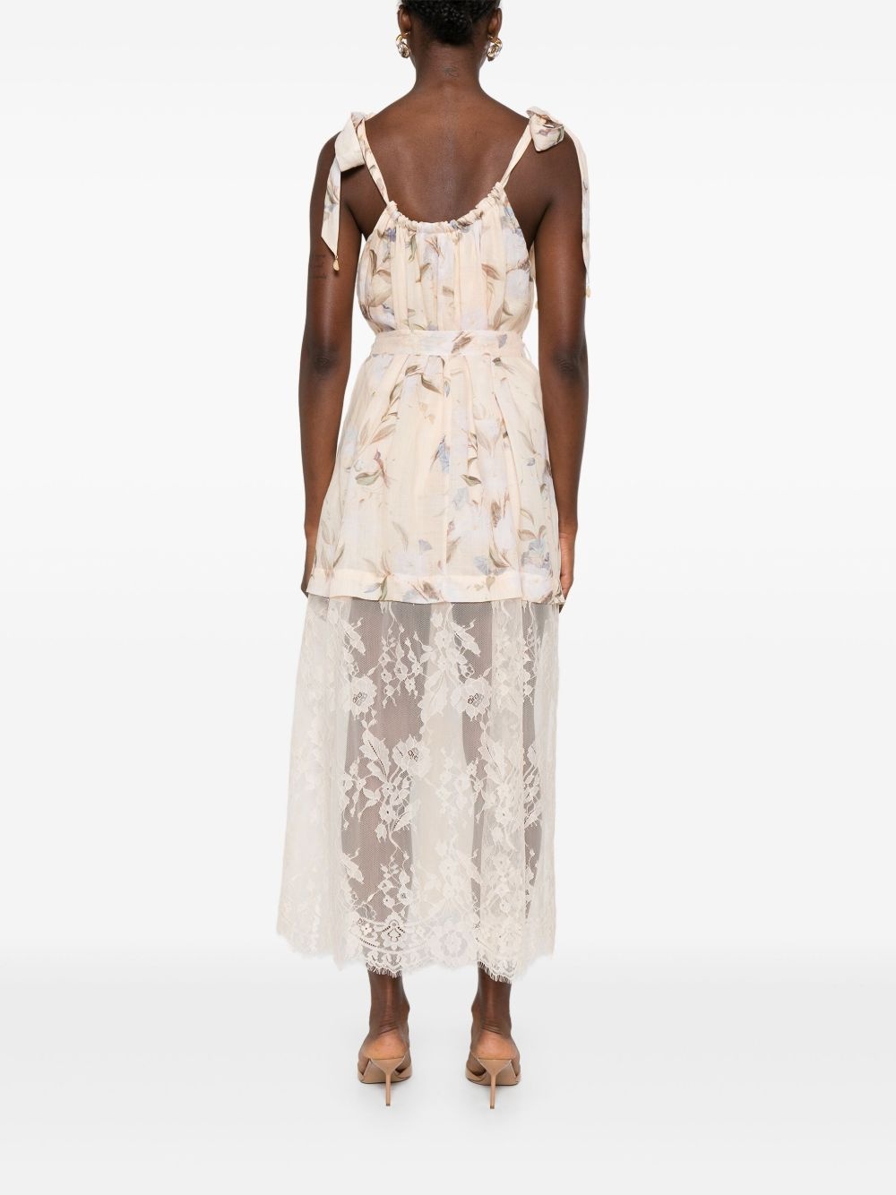 Cascadian Lace midi dress - 4