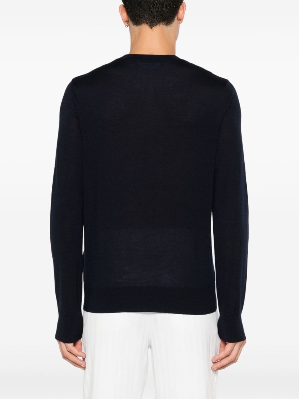 logo-embroidered sweater - 4
