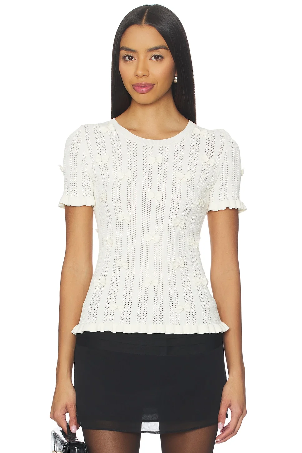 Alberta Pearl Knit Top - 1