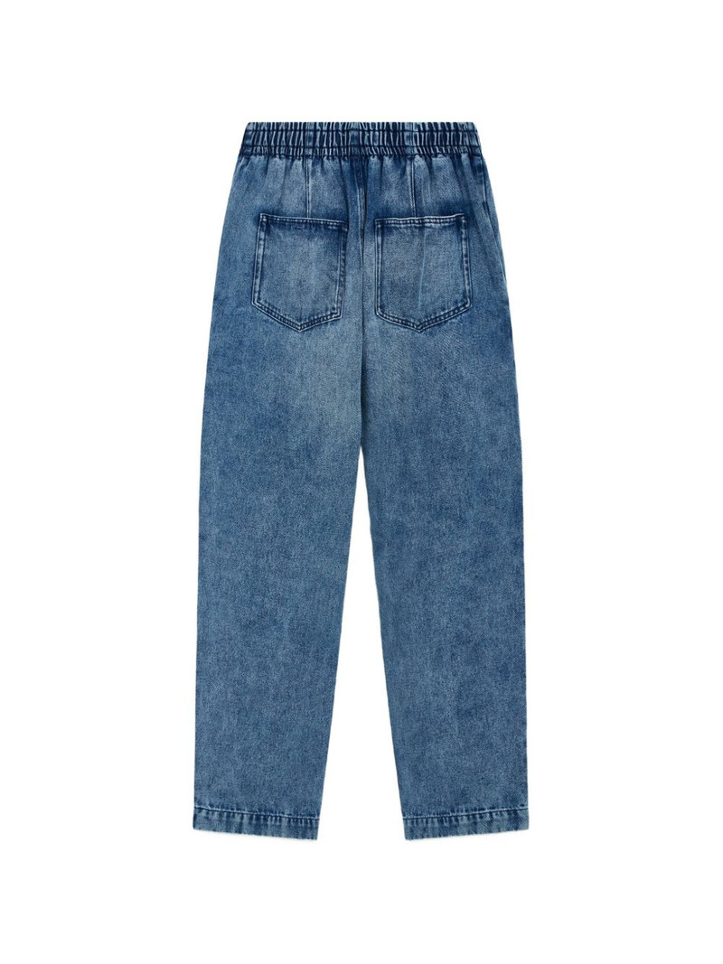 Isabel Marant Timeo elasticated-waistband jeans outlook