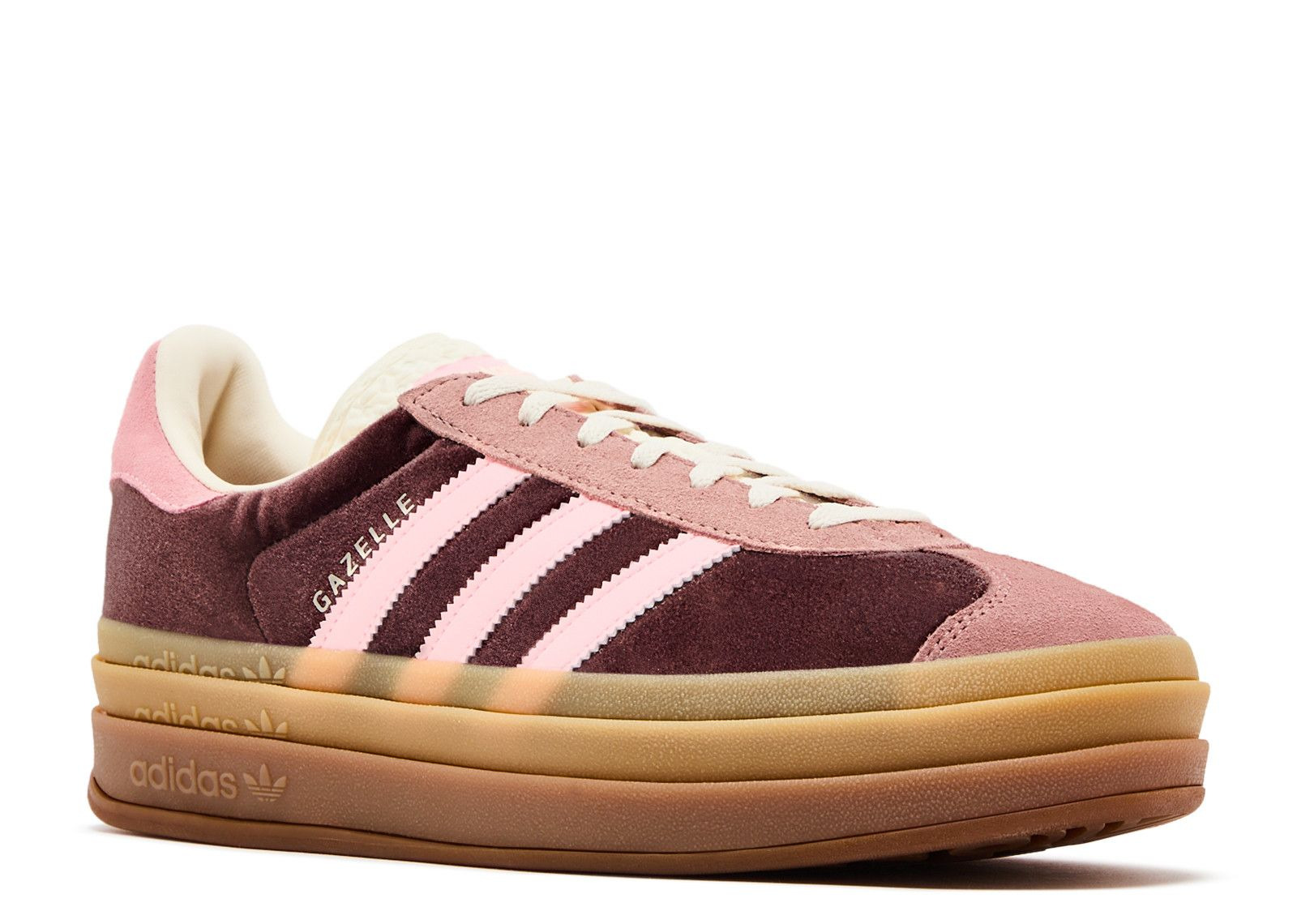 WMNS GAZELLE BOLD 'SHADOW BROWN GLOW PINK VELVET' - 2