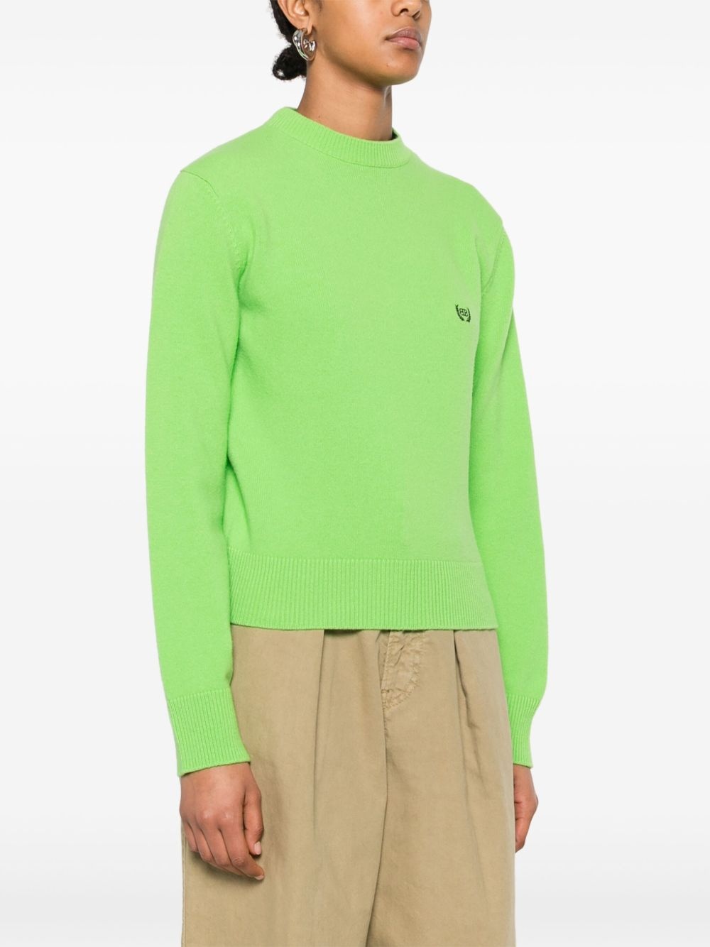 logo-embroiderde sweater - 3