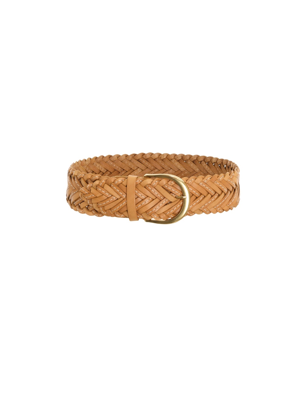 STITCH WEAVE WIDE BELT - 1