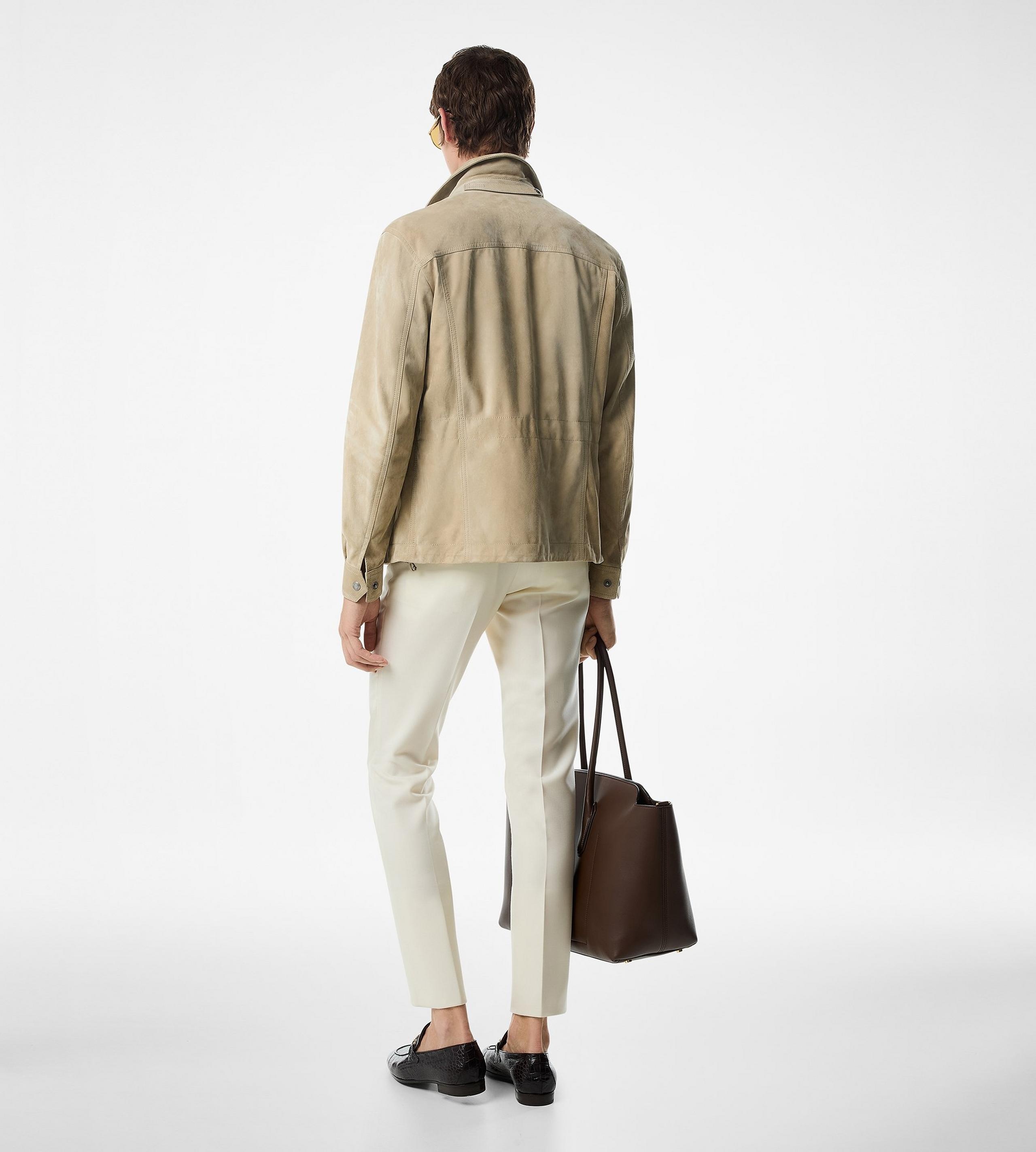 SUEDE MOTOR JACKET - 3