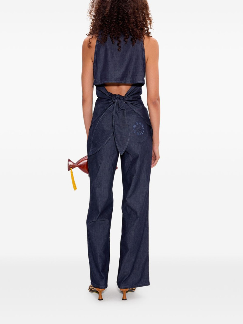 SIMONMILLER Loch sleeveless buttoned top outlook