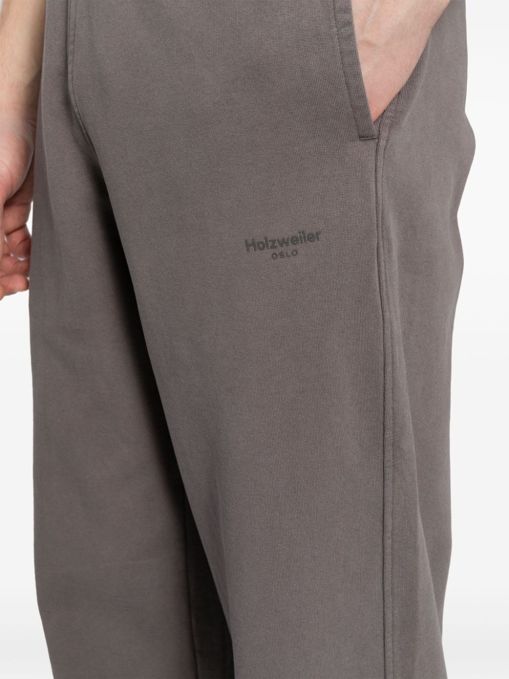 logo-print track pants - 5