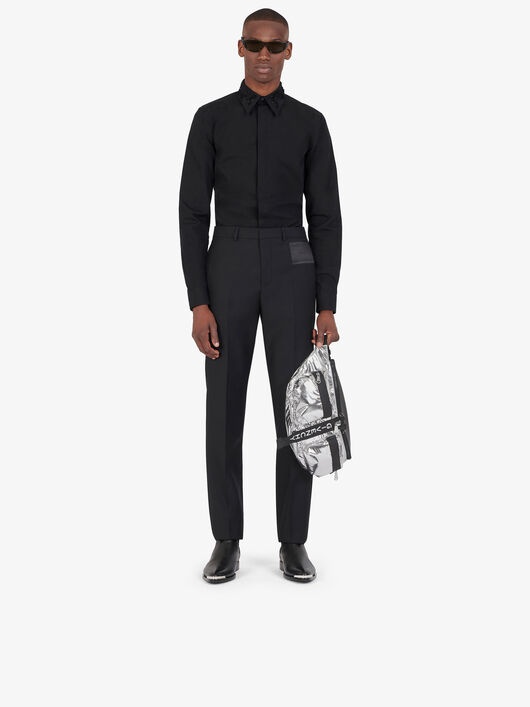SPECTRE BUM BAG IN METALLIZED NYLON - 2