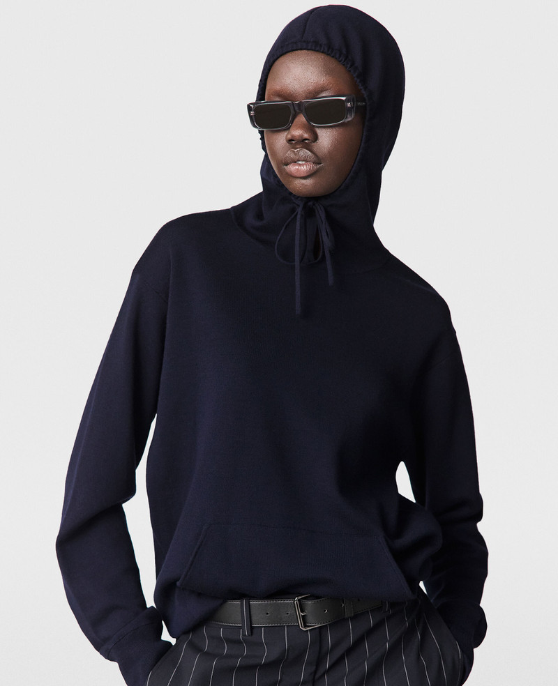 Stella McCartney Slouchy Drawstring Hoodie outlook