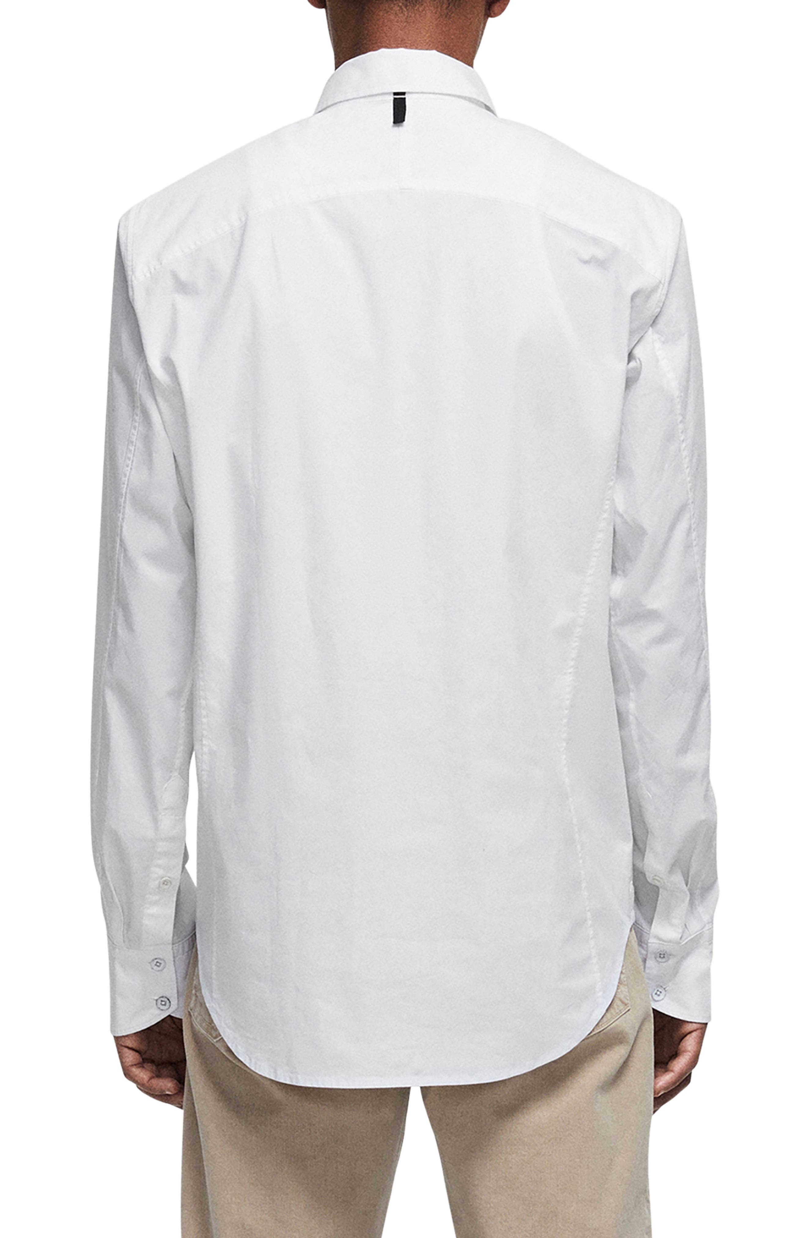 Fit One Zac Slim Fit Stretch Button-Up Shirt - 3