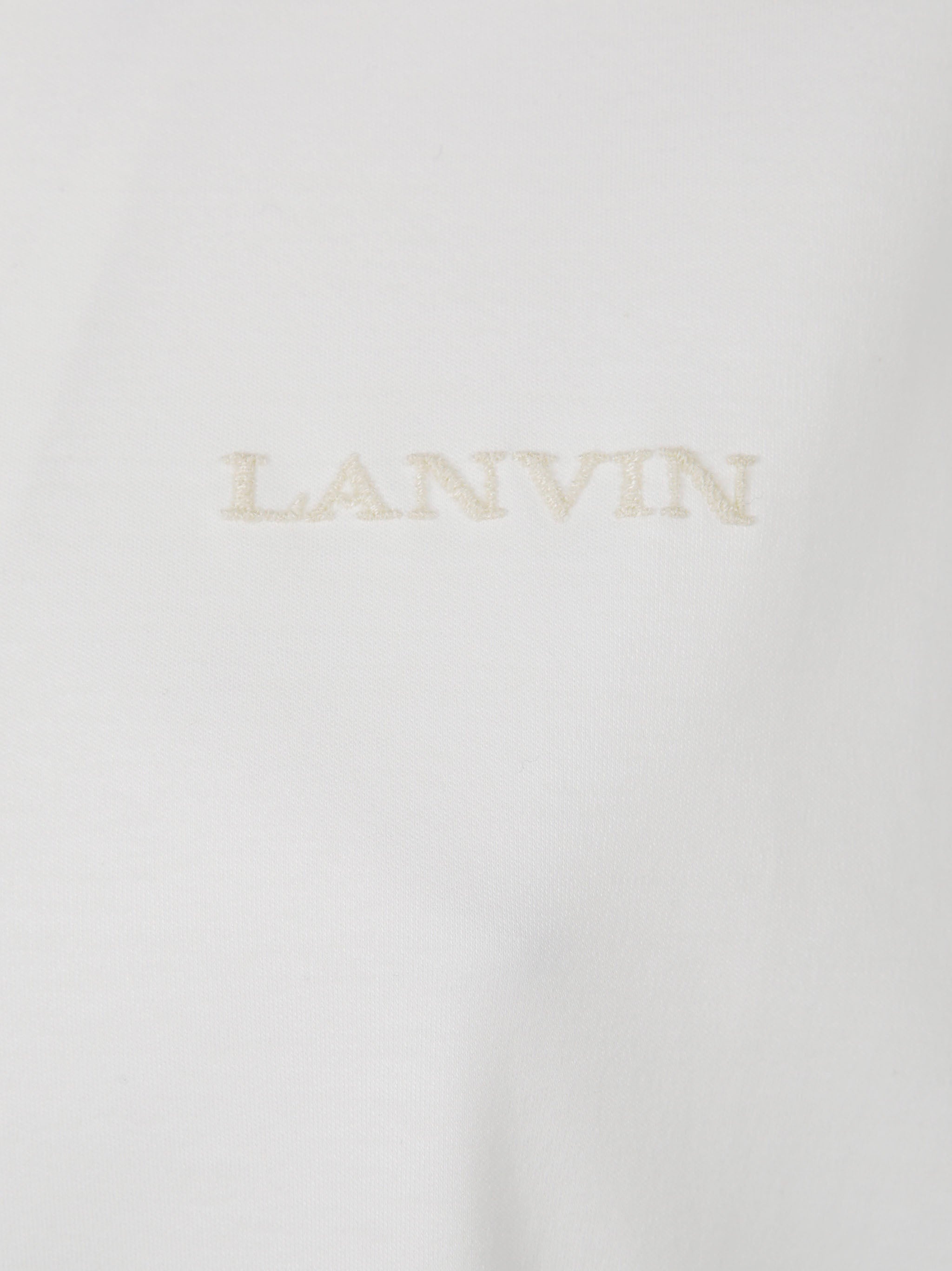 Lanvin Men Bouclette Logo T-Shirt - 7