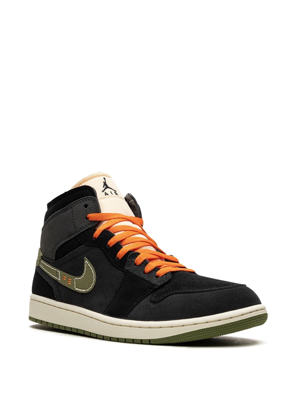 Air Jordan 1 Mid SE Craft "Anthracite/Light Olive" sneakers - 2