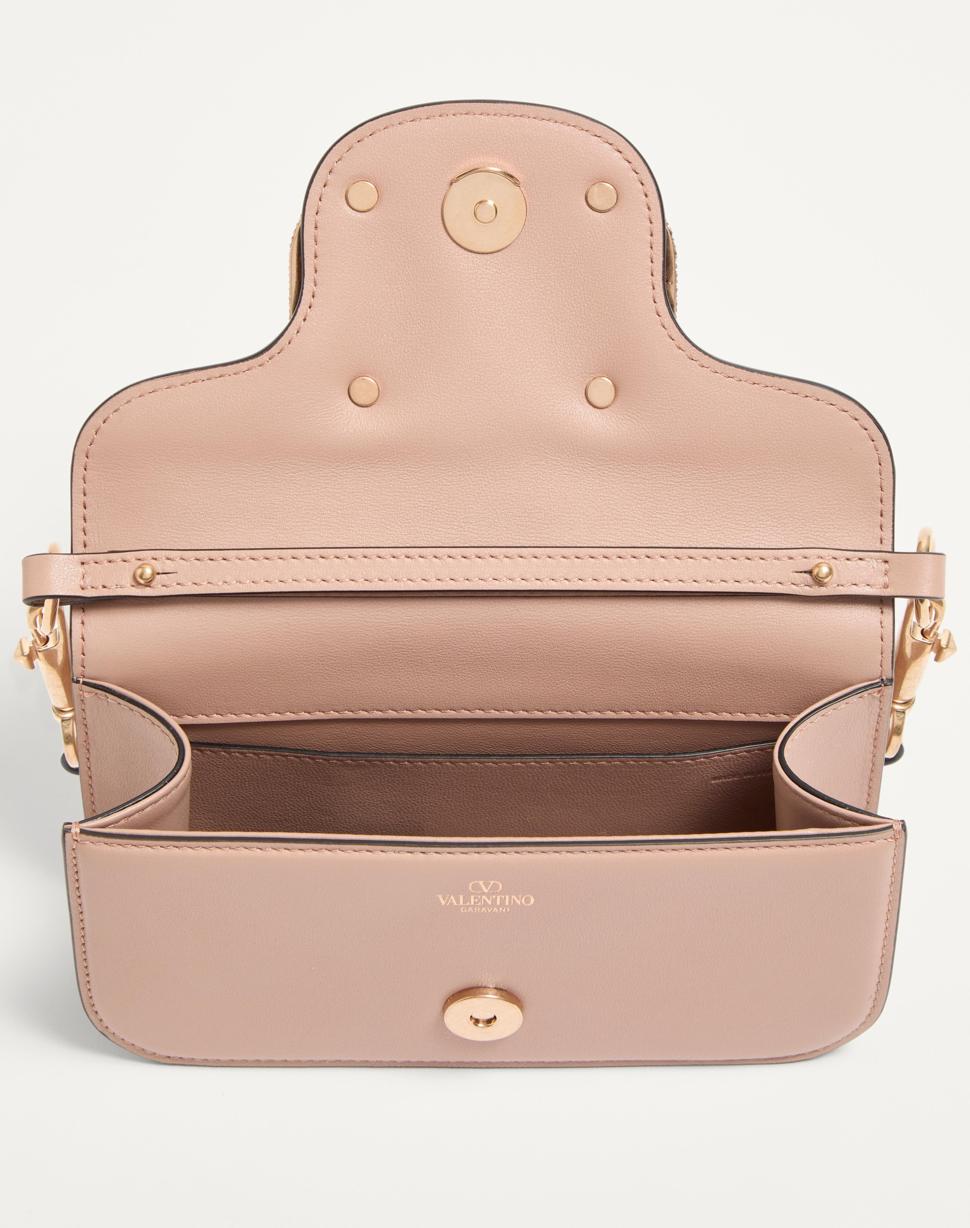 VALENTINO GARAVANI LOCÒ SMALL SHOULDER BAG WITH JEWEL LOGO - 5