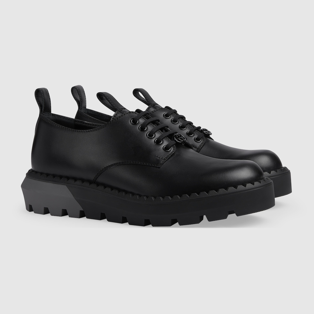 Men's Interlocking G lace-up shoe - 2